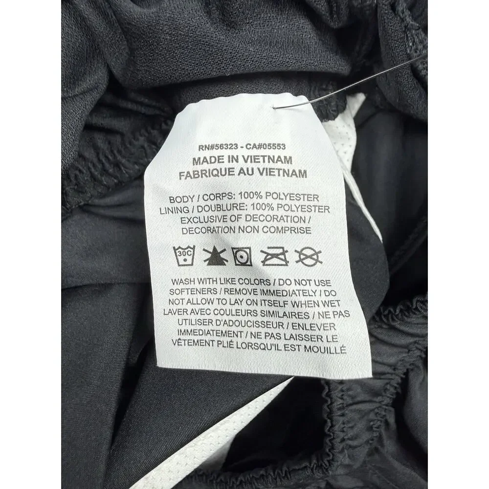 Nike Dri-FIT Women’s Running Shorts Black White Lined Size Medium NWT